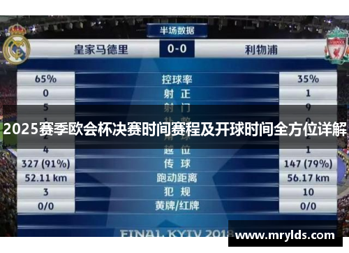 2025赛季欧会杯决赛时间赛程及开球时间全方位详解